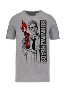 BURNING HEADS : Tee-shirt Embers Of Protest  [Kicking145TS]